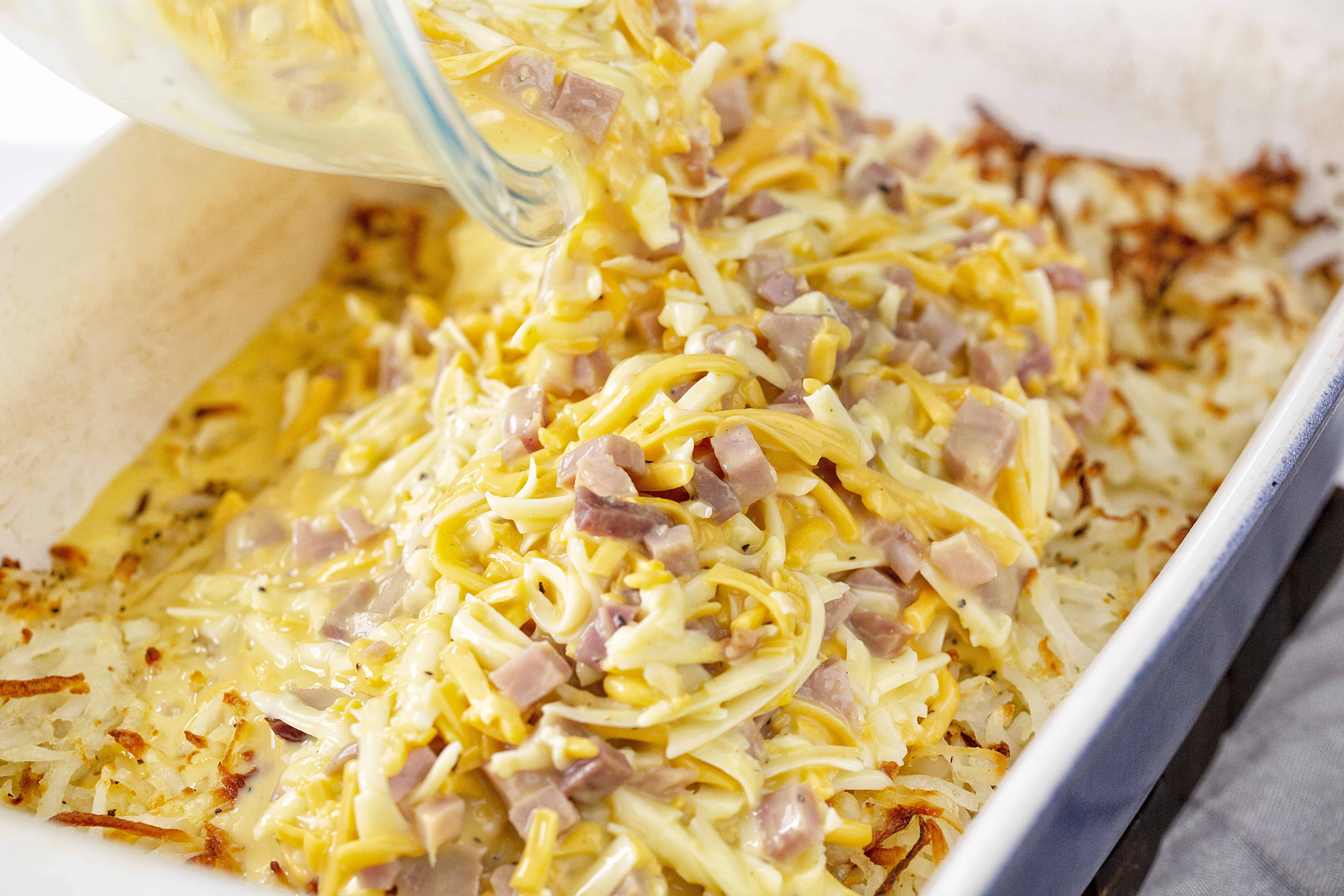 Ham and Cheese Breakfast Casserole