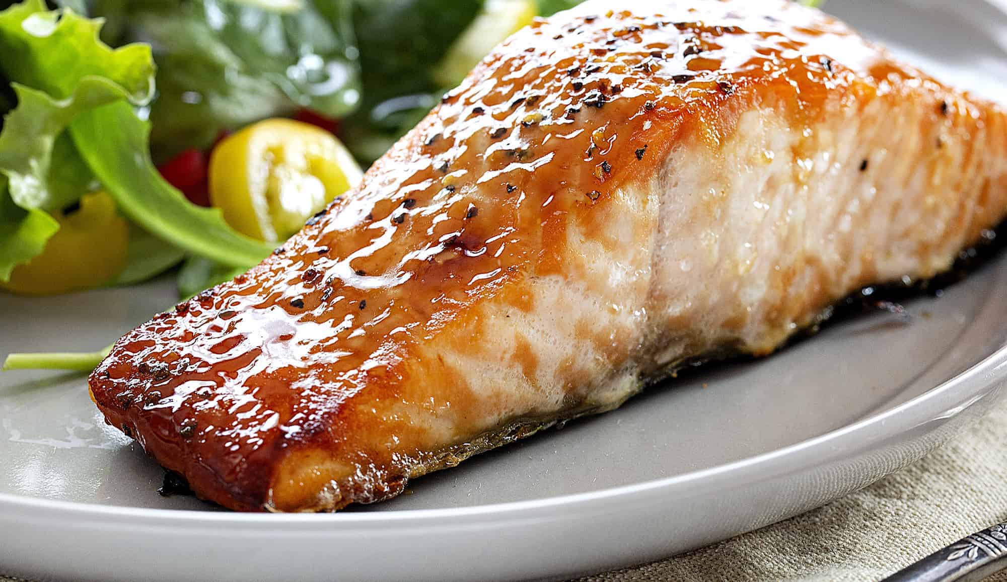 Brown Sugar Glazed Salmon