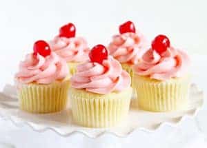 Cherry Limeade Cupcakes