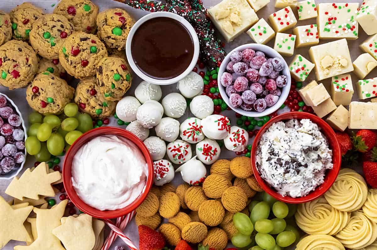 Christmas Dessert Charcuterie Board