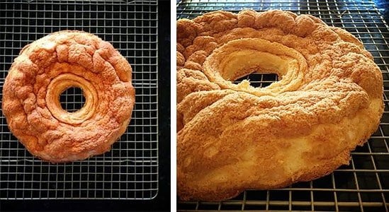 CAKE FAIL! How not to make an angel food cake!