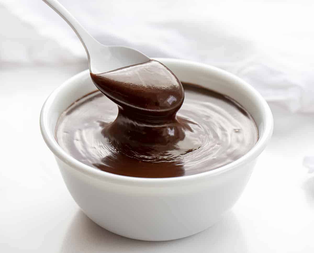 Spoonful of Milk Chocolate Ganache