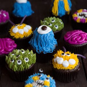A few decorators tips and some all-natural food color make these the PERFECT Halloween treat!