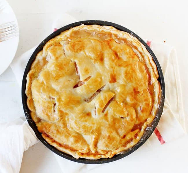 The Best Peach Pie