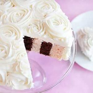 rose cake